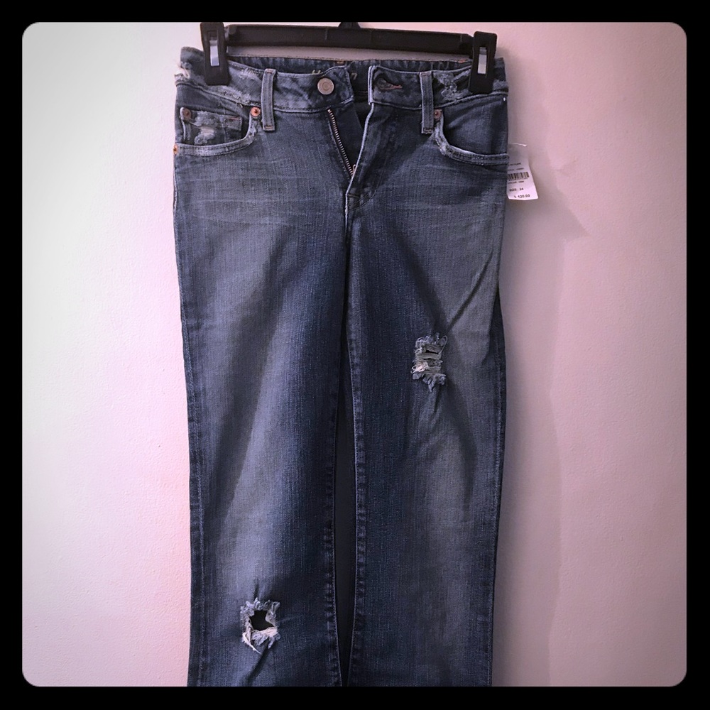 NWT!! Hudson 5 Pocket Flare Distressed Jeans!!